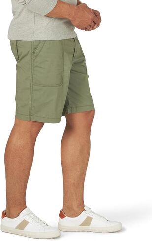Lee Men's Extreme Motion Relaxed Fit Utility Flat Front Short in Kuwait