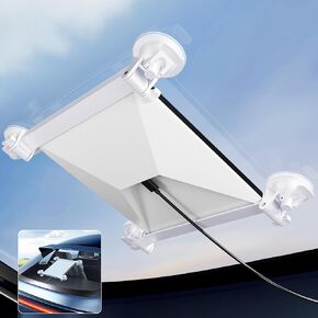 Starlink Mini Mount, Ultra-Permanent Suction Car Roof Mount for Starlink Mini, No-Slip Adhesion on Glass & Sunroof, RV, Truck, Boat, Camping & Off-Road Accessories