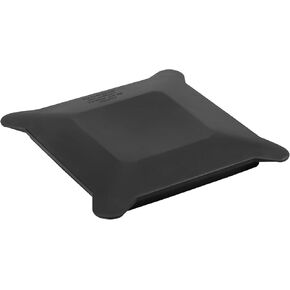 Blender Jar Lid Replacement for Blendtec Commercial Blender Wildside & Fourside Jars, Soft Rubber Blender Lids Contains No-Vents - Used to Prevent Spatter During Blending, Black (1 Piece)