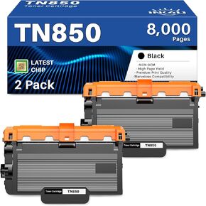 INK4U Compatible TN830XL Toner Cartridge 2-Pack Replacement for Brother TN830XL TN-830 TN830 Toner for DCP-I2640DW/HL-l2460DW/HL-l2405W/MFC-l2820DW | 3,000 Page Yield | Smart Chip Recognition