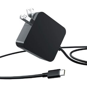 USB C Laptop Charger 65W Compatible with Samsung Chromebook 4 4+ Galaxy Book Pro 360 Notebook 7 9 Pro Galaxy Tab, XE521QAB XE520QAB XE513C24 XE350XBA NP950QDB NP930XDB W18-065N1E