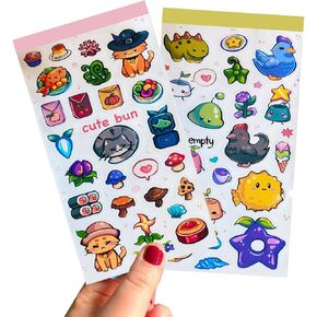 Stardew Waterproof Valley Sticker Set – 100 Unique Vinyl Stickers for Fans, Laptops, and Journals,Skateboard Bike Bumper Car Guitar Water Bottle Luggage in Saudi Arabia
