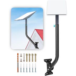 طقم جبل Long Wall Long Heavy ، Mount للأقمار الصناعية للإنترنت ، Mount Triangle Wall متوافق مع Gen 2
