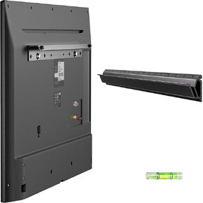 Studless TV Wall Mount, No Drill TV Bracket for 32-75 inch TVs – Fast Install on Drywall, No Damage, Supports up to 150 lbs, Ultra Slim TVs Bracket with Bubble Level, Max VESA 600x400mm