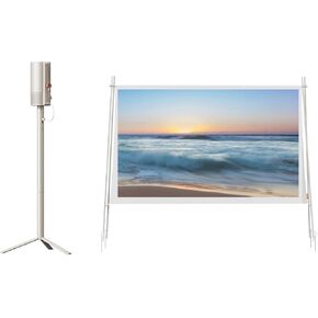 XGIMI MoGo 3 Pro with PowerBase Stand & XGIMI 2025 New 70" Outdoor Portable Projector Screen