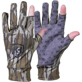 Knight & Hale Run N' Gun™ Gloves - Mossy Oak® Original Bottomland®