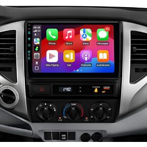 10th 5GWiFi6(1201Mbps) Tacoma 2005-2015 Car System Upgrade 9 Inch Car Radio Stereo Bluetooth5.4 Navigation,Carplay Android Auto Mirroring Airplay SWC 1080P