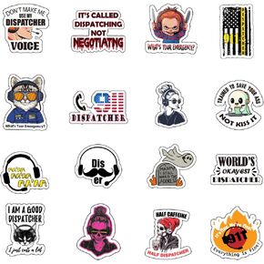 911 Dispatcher Sticker - Funny and Cute Dispatcher Decal | Ideal for Phone, Laptop, Water Bottle Decoration