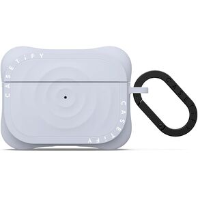 CASETiFY Ripple Airpods Pro (1st/2nd Gen) Case with Ring - White in Kuwait