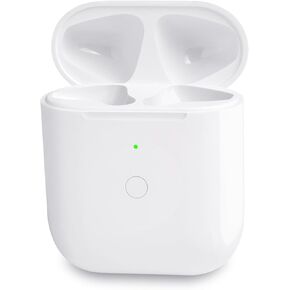 Wireless Charging Case for AirPods 1st & 2nd Generation, White