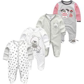 Kiddiezoom Baby Cotton One-Piece Romper Jumpsuit