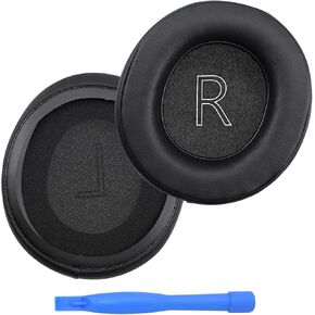 Ear Pads Replacement for Xbox Wireless, Wired, Xbox Stereo 20th Anniversary Special Edition Headphones by MMOBIEL – Mesh Fabric Ear Pad Cushions - Noise Isolation Earpads Replacement – Black