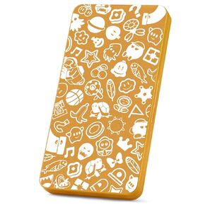 PALPOW Switch Game Case Compatible with 24 Games & Micro SD Cards, Cute Switch Holder Cartridge Case with Game Card Storage - Yellow