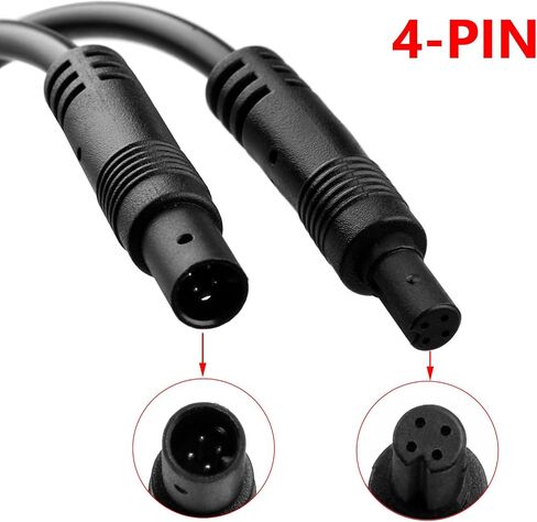 4Pin Dash Cam Extension Cable 4Pin نسخ احتياطي سلك ، سلك امتداد الكاميرا الخلفي ، سلك تمديد الكاميرا ، كبل تمديد الكاميرا الخلفي ، سلك امتداد الكاميرا الخلفي (10 أقدام) in Kuwait