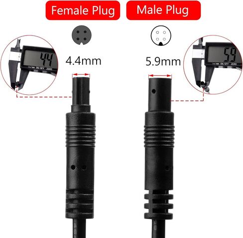 4Pin Dash Cam Extension Cable 4Pin نسخ احتياطي سلك ، سلك امتداد الكاميرا الخلفي ، سلك تمديد الكاميرا ، كبل تمديد الكاميرا الخلفي ، سلك امتداد الكاميرا الخلفي (10 أقدام) in Kuwait