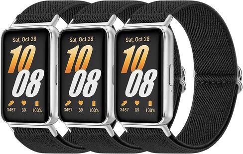 3 حزم نطاقات لـ Samsung Galaxy Fit 3 Band Women Men ، Soft Dollable Presection Watch Strap متوافق مع Galaxy Fit 3 Smartwatch Accessories in Kuwait