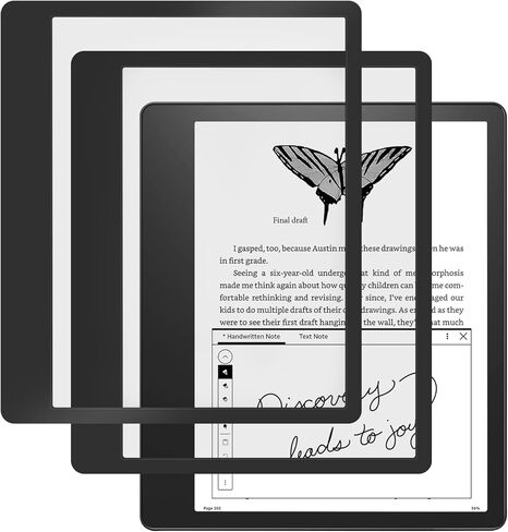 CoBak Paper Feel Writing Screen Protector for 10.2" Tablet Kindle Scribe, Boox Note Air 3, TouchPad D10 - Anti-Glare HD Clarity 9H Tempered Glass - 1 Pack in Kuwait
