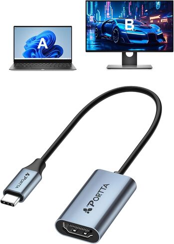 Portta 14 in 1 Displaylink Docking Station Triple Monitor 4K 60Hz with 150W Power Adapter, HDMI x3, USB x6, Ethernet, SD/TF, 100W PD, Audio/Mic, Compatible with MacOS/Windows SST/MST, Driver Required in Saudi Arabia