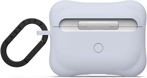 CASETiFY Ripple Airpods Pro (1st/2nd Gen) Case with Ring - White in Saudi Arabia