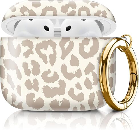 متوافق مع غطاء حالة الجيل الرابع من Airpod مع سلسلة المفاتيح ، علبة سماعة رأس لاسلكية واقية كاملة للنساء للنساء Men Girl (لطيف الأجانب) in Kuwait