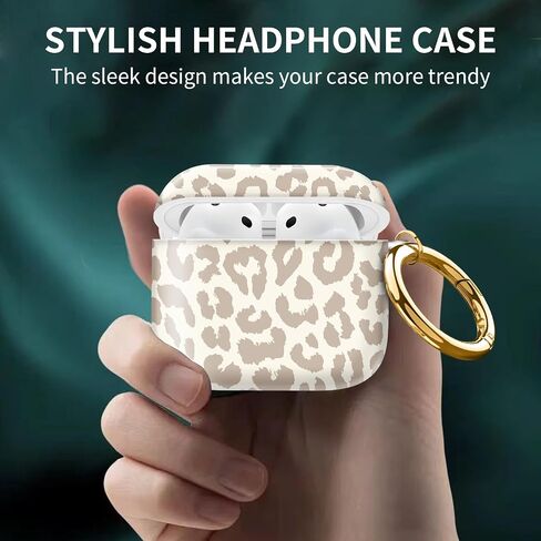 متوافق مع غطاء حالة الجيل الرابع من Airpod مع سلسلة المفاتيح ، علبة سماعة رأس لاسلكية واقية كاملة للنساء للنساء Men Girl (لطيف الأجانب) in Kuwait