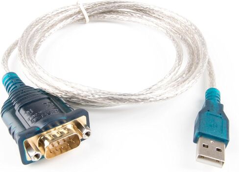 Usangreen 150cm Micro USB RS232 Cable to DB9 Male Full Pinout Compatible with UC232 US232 Serial Cable for Server, Personal Computer, Industrial Equipment in Saudi Arabia