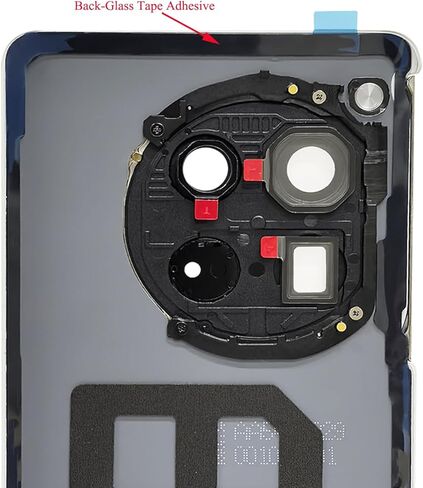 Ubrokeifixit لـ OnePlus 12 CPH2573 استبدال غطاء الباب الخلفي الخلفي لغطاء باب OnePlus 12 PJD110 CPH2573 CPH2581 CPH2583 6.82 "(12-Flowy Emerald) in Kuwait