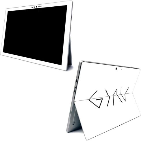 MightySkins Carbon Fiber Skin for Microsoft Surface Pro 7 - God is Greater | Textured Carbon Fiber Finish | Easy to Apply, Remove, and Change Styles | Made in The USA in Saudi Arabia