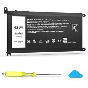 WDX0R 42Wh laptop battery for dell Inspiron 13 15 5000 7000 Series 5368 5378 5379 5565 5567 5568 5570 5578 5579 7368 7378 7560 7569 7570 7573 7579 7586 Latitude 3590 3580 3500 3490 3400 3390 WDX0R