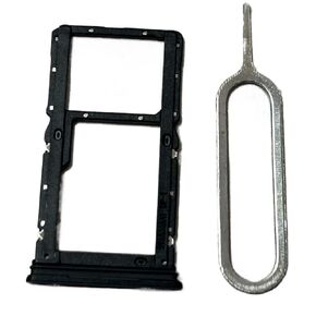 OEM SIM Card Tray SD crad Tray Holder solt Compatible with Motorola Moto G54 5G XT2343-1 Black