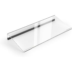 Small Computer Acrylic Keyboard Stand, 11.8 x 5.1 Inch- keyboard stand for desktop for 78 Keys Keyboard, Acrylic Keyboard Riser Lift for Desk, keyboard Holder for Mini, Apple Magic Keyboard