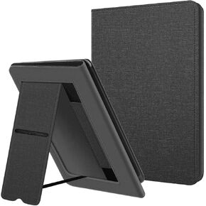 علبة Plobors لـ Kỉƞỉƞle 7 "e-Reader (الجيل الثاني عشر ، إطلاق 2024) ، غطاء جلدي ناعم مع حزام يدوية الاستيقاظ/النوم المتوافق مع LG 7ʺ EREADER (بني)