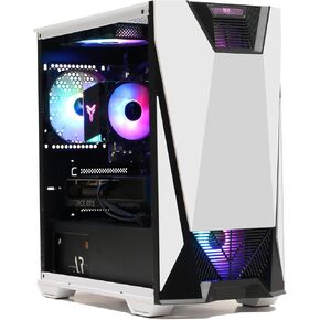 MXZ Gaming PC Computer R5 7500F, RX6750GRE, 16GB DDR5, NVME 500G, B650,6RGB Fans,Windows 11 Pro Ready to use, Gamer Desktop Computer(R5 7500F| RX6750GRE)