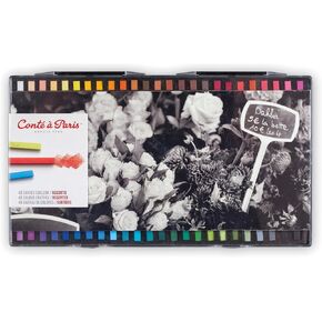 Conté à Paris Conte Carres Crayons - 48 Assorted Colours