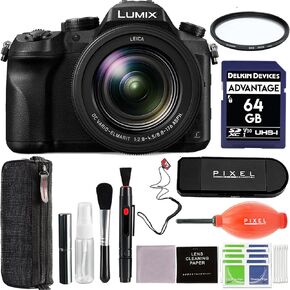 Panasonic Lumix FZ2500 4K Point and Shoot Camera with Advanced Accessories and Travel Bundle | DC-FZ2500 | Panasonic Lumix DC-FZ2500