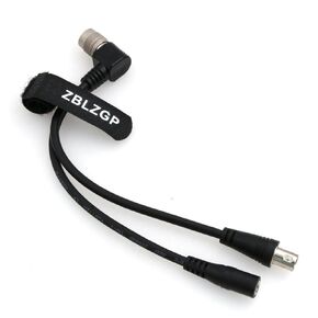 Industrial Camera Power SDI Video Cable Female Hirose 12 Pin to BNC DC Jack for Sony
