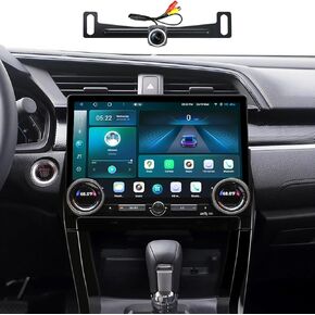 for Honda Civic Car Radio 2016-2021| Wireless CarPlay Android Auto|11.5" Dual Knob 2K Screen|Android 13|4G RAM+64G ROM|FM/AM|5G WiFi|DTS|Steering Wheel Control