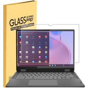 Tempered Glass Screen Protector for Lenovo ideapad Flex 5i chromebook Plus 14" Touchscreen Laptop (14 inch), 9H Hardness Scratch Resistant Screen Filte
