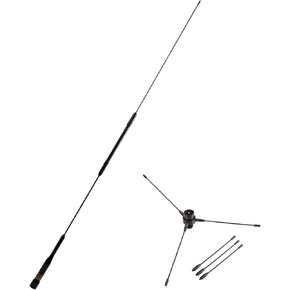 AZ507RB Dual Band Mobile Radio Antenna with VHF/UHF Ground Plane Kit