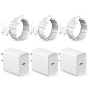 iPhone 16 15 Charger USB C Charger [Apple MFI Certified] 6ft Lightning Cord & USB C Type C Cable Class Block 2 Pack for iPhone 16/16 Plus/16 Pro Max/15/15 Pro Max/14