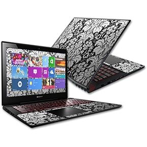 MightySkins Skin Compatible with Lenovo Ideapad Y50 15.6" Screen case wrap Cover Sticker Skins Floral Retro