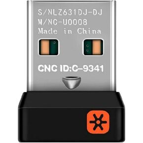 USB Dongle Adapter for Unifying Mouse Keyboard, Secure 6 Multi-Device, Original USB Dongle Adapter