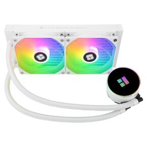 Thermalright Frozen Magic 240 White ARGB V2 Liquid CPU Cooler, 240 Cooling Row Size with Double 120mm PWM ARGB Fans,for AMD/AM4/AM5,Intel LGA1150/1151/1200/2011/1700/1851,Desktop CPU Water Cooler