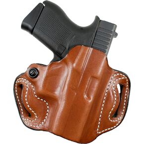 DeSantis Gunhide Holsters Mini Slide Holster, Tan, Right, FITS: Glock 43, Glock 43X, Glock 48