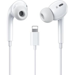 Wired Headphones for iPhone.Earbuds Built-in Microphone & Volume Control. Earphones Compatible with iPhone 14/13/12/11/XR/XS/X/8/7/SE/Pro/Pro Max