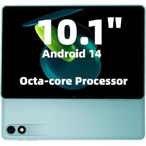 Tablet, 10.1-inch Android Tablet with Octa-Core Processor 10GB RAM 128GB ROM, HD IPS Touchscreen 9H Battery, Wi-Fi, BT 5.0, Dual Camera, Google Tablets