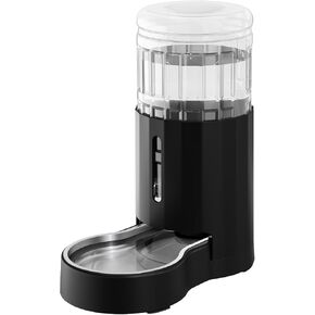 CZPET 3L Pet Water Dispenser (with Special Cleaning Brush) Unplugged Automatic Water Bowl Dispenser Gravity Water Dispenser for Cats Water Self Feeder Dog Fountain Dogs Bowl Bottles for Kitten Puppy