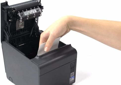 UBICON Cleaning Cards for Thermal Printers (25 Cards) - Presaturated with Quick Drying Solution to Clean 4in Receipt Paper Thermal Printers (10) in Kuwait