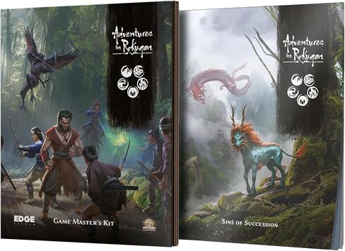 EDGE Studio Adventures in Rokugan Roleplaying Game | Legend of The Five Rings RPG | Strategy Game for Adults | 2+ Players | Ages 14+ | Average Playtime 90 Minutes | Made by EDGE Studio in Saudi Arabia