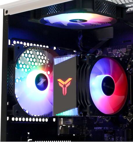 MXZ Desktop Computer High Performance Gaming pc, Ryzen 5 7600 Zenn 4 Architecture,B650,16GB DDR5,1T NVME,5 RBG Fans, Windows 11 Pro Ready to use(R5 7600| RTX 4060) in Kuwait